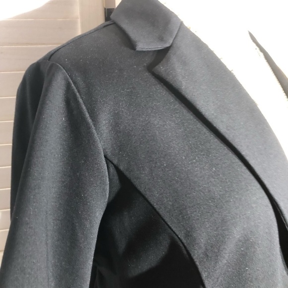Torrid Black Blazer Career 3/4 Sleeves Pockets Stretch 2X - Picture 6 of 11